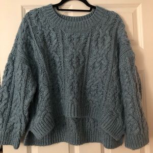 High low crop H&M sweater